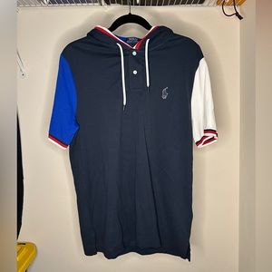 Polo Ralph Lauren
Short-Sleeve Hooded Color-Block Sweatshirt